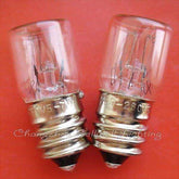 instruments E14 transparent spiral old screw indicator bulbs 12V-220V pack of 10