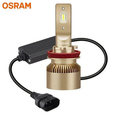OSRAM LED H8 H11 H16 25W white LED headlamp and fog bulbs with 6000K color temperature and CANbus no warning, twin pack