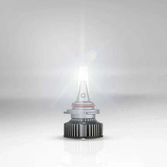 OSRAM LED HB3 HB4 9005 9006 12V 25W car headlight bulbs with 6000K cool white light and +140% brightness, twin pack