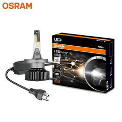 OSRAM LED H4 9003 HB2 12V 25W LED headlight bulb with 6000K cool white light and high/low beam upgrade kit