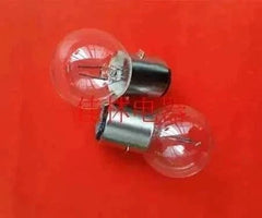 Xiangyang lamp bulb 6V30W bayonet microscope instrument lighting bulb on red background