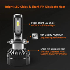 OSRAM LEDriving HL XLZ Pro H1 H4 H7 H8 H11 H16 9003 9005 9006 9012 LED Car Headlight HIR2 HB2 HB3 HB4 6000K Auto Bulbs (Twin)