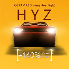 OSRAM LED H1R2 9012 12V 25W HYZ LED Headlight Car Lamps 6000K Cool White Auto Original Bulbs +140% More Bright 49012CW, 2X