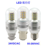 P28s led marine light 24v 9wwaterproofled bulb led ship navigation light 100-240vac