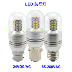 P28s led marine light 24v 9wwaterproofled bulb led ship navigation light 100-240vac