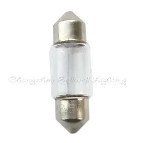Auto light 12v 5w 10x30 automotive bulb with metal caps