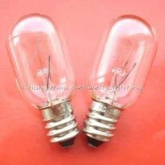 10pcs miniature lamps 5W E12 base 110V T20x48 transparent bulbs