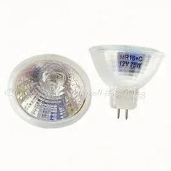 10pcs 12V 75W MR16 halogen light bulbs with GU5.3 base