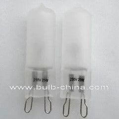 Halogen light 230v 25w G9 A381 bulb pair