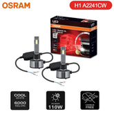 OSRAM TRUCK ZX2.0 LED H1 24V 110W 6000K cool white truck headlight bulbs pair