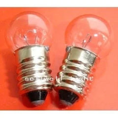 10pcs miniature lamp 6v 6w E10 base G14 bulb set
