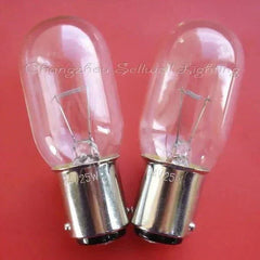 10pcs miniature light 24V 25W BA15d bulbs 22x55mm fast shipping