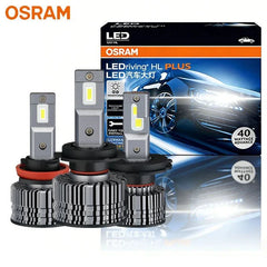 OSRAM LED H7 H4 H11 LEDriving CF2.0 Plus 80W 6000K white car headlight bulbs with advanced cooling and high brightness packaging