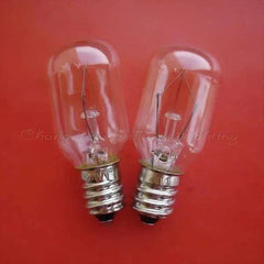 10pcs miniature light 24V 10W E12 base bulbs T20X48 compact incandescent lamps