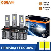 OSRAM LED CF2.0 Plus 40W car headlights with 6000K white light and Canbus free technology