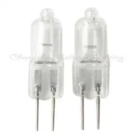 10pcs Halogen jc bulb 12v 8w A347 clear glass capsule bulbs with metal pins