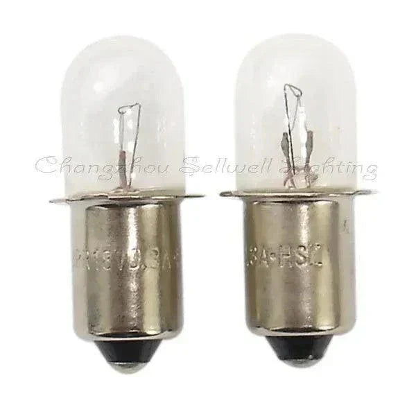 Miniature 18V 0.3A P13.5S T10x29 indicator bulbs pilot light lamp pair