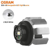 OSRAM LED XLS L1B/6 high precision white front fog light lamp for cars, 6000K color temperature, exchangeable LED light source