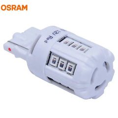 OSRAM LEDriving Standard LED T20 W21W 7440 12V 3W Red Color Car LED Stop Brake Lamps Signal Light 80% Energy Saving 7705R Pair