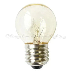 Miniature lamp 230V 15W E27 bulb with clear glass and metal base