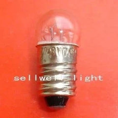 Miniature lamp 4.8v 0.5a E10 base indicator bulb pilot light