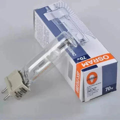OSRAM Metal Halide Tube HIT-T G12 70W quartz spotlight bulb with G12 lamp holder and 5800lm luminous flux