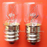 instruments E14 transparent spiral old screw indicator bulbs 10pcs with various voltage ratings