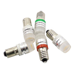 厂家销售led指示灯泡12V 24V BA9S E10 led灯泡挂口卡口螺口1W
