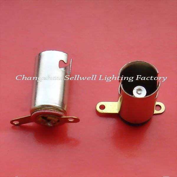 10 metal lamp holders Ba9s for educational signal instrument bulbs voltage range 6v-220v
