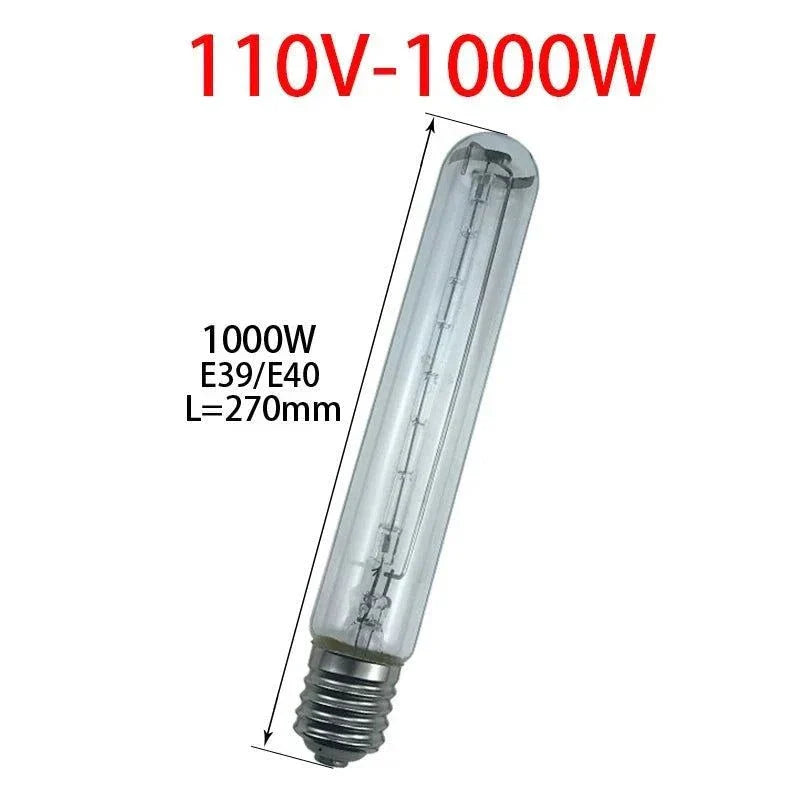 marine halogen bulb floodlight tube E40 110V 1000W tungsten lighting lamp