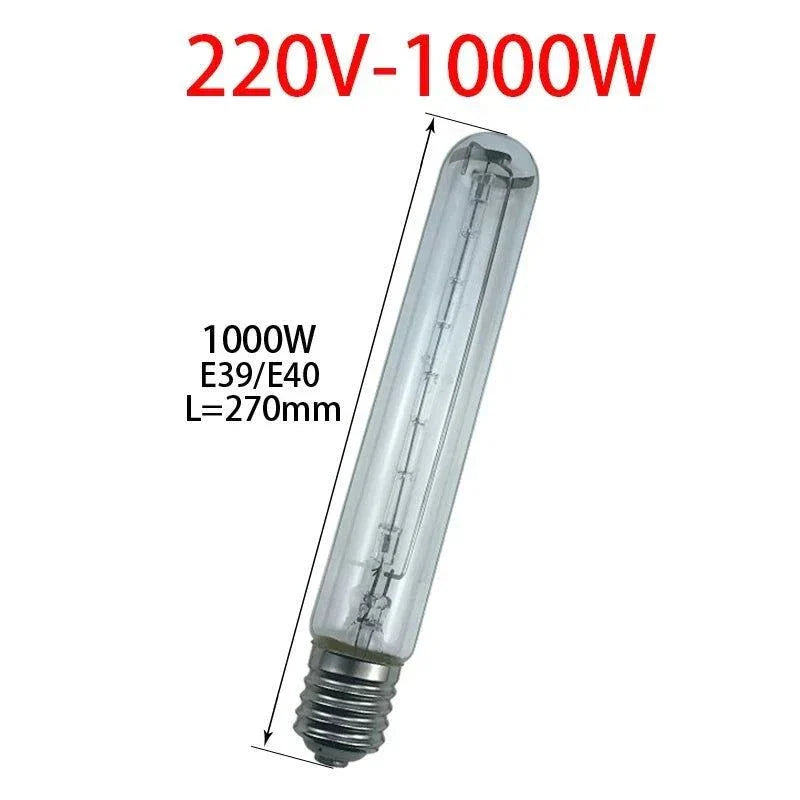 marine halogen bulb floodlight tube E40 220V 1000W tungsten lighting