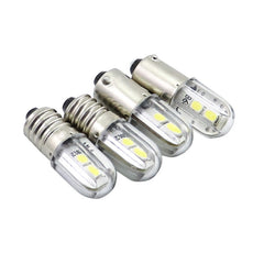 Source manufacturer e10 screw indicator light car led instrument light ba9s car led bulb bayonet bulb