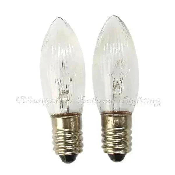 Wholesale miniature lamp 12V 3W E10 pilot indicator bulbs 10pcs