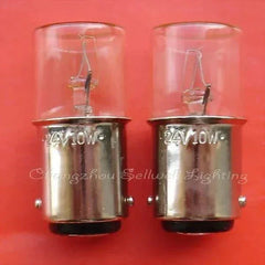 10pcs miniature lamp 24v 10w ba15d A655 factory direct close-up