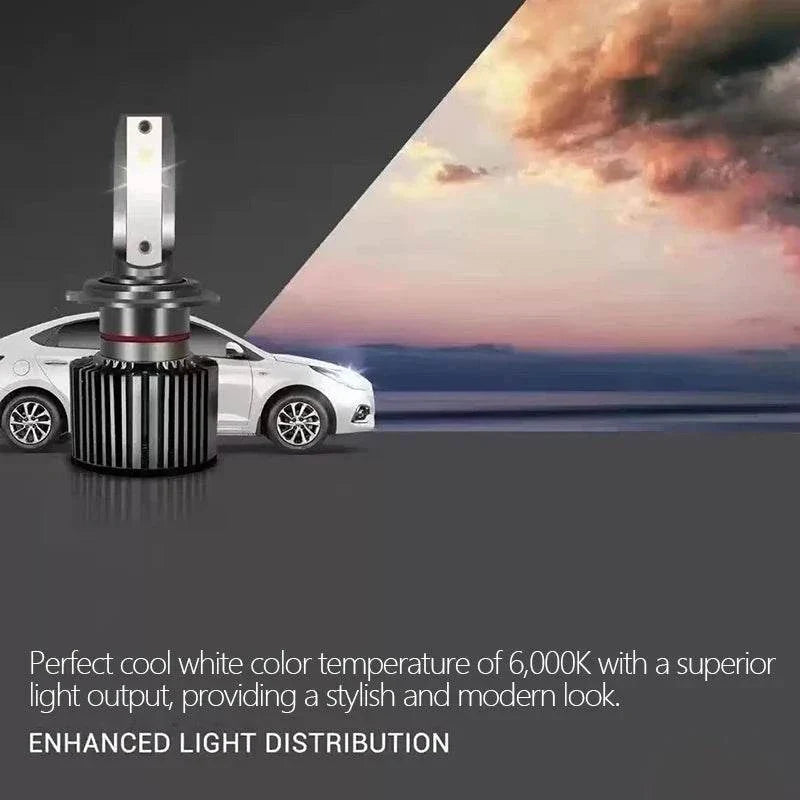 OSRAM LED H4 H7 H11 HIR2 HB3 50W 6000K white car headlight bulbs pair