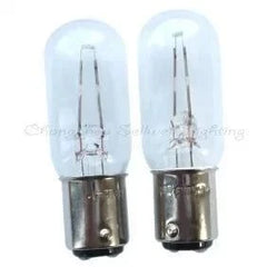 Miniature light 6V 15W Ba15d bulb 20x58mm A370 factory new pair