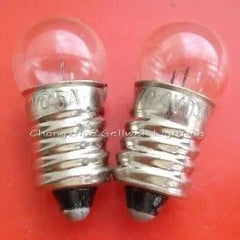 10pcs miniature bulb 6.2V E10 A604 pack close-up image