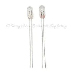 Miniature bulb 1.5V 0.5A indicator pilot light lamp with 2.8x7x25mm dimensions