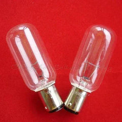 Set of 10 navigation bulbs 24V 40W Ba15d base T25x67 clear glass
