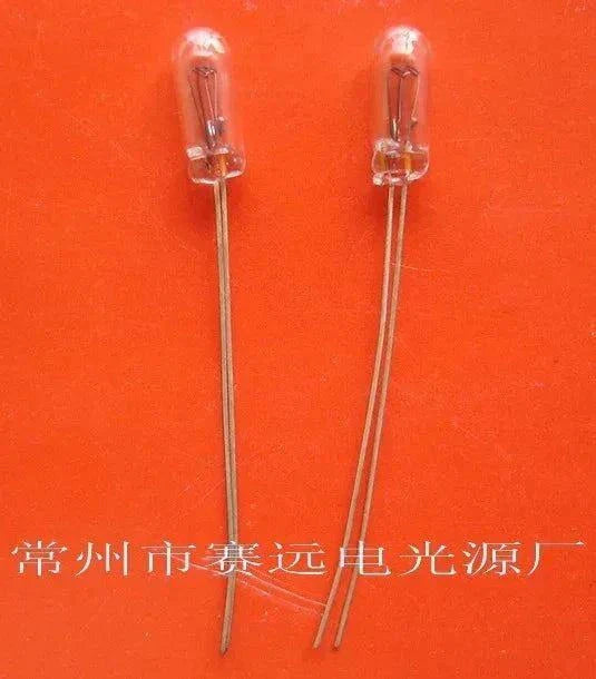 10pcs miniature lamp 24v 0.05a 3x8x25 pilot indicator bulbs
