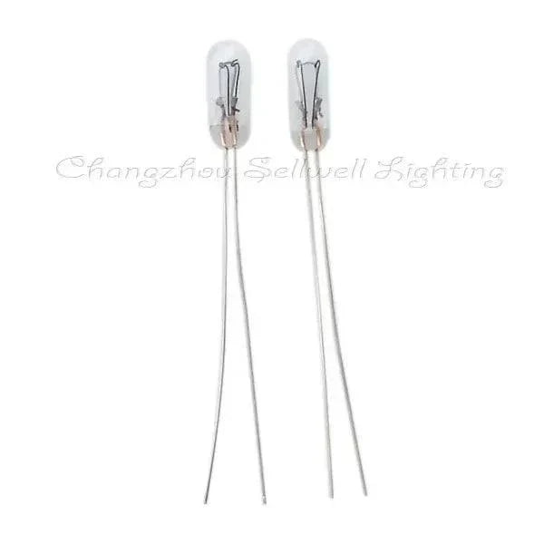 Miniature 36v 50mA lamp with 3x8x25mm glass bulb and wire leads