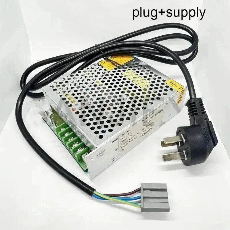 Power supply unit with plug for Deuterium Lamp DD2.5T used in UV spectrophotometer experiments and research