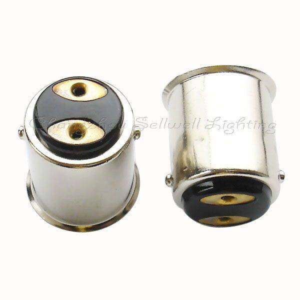 10 pcs MS4 BA7S BA9S E10 E12 E14 E27 BA15S BA15D R17D bayonet screw adapter connectors