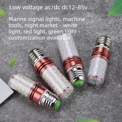 Led marine signal light 12v machine tool bulb b15 b22 p28s low voltage 24v red light green light 110v dc 12-85v Universal Voltage AC/DC Compatible Anti-Flicker Navigation bulb