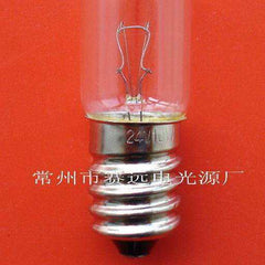 10 pack instruments E14 transparent spiral screw indicator bulbs 12V-220V